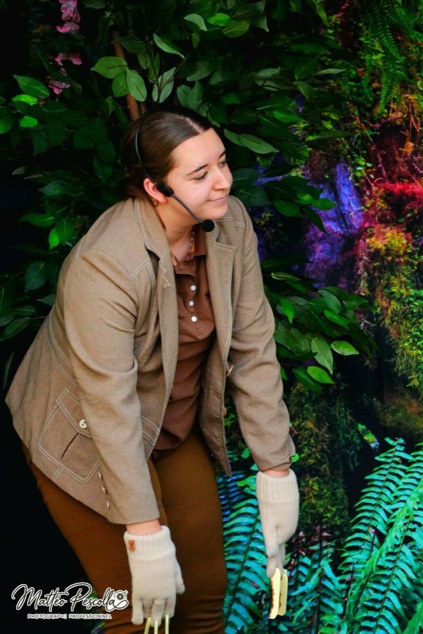 Comédienne des Joyeuses matinées dans la jungle